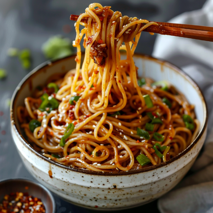 Homemade Chili Oil Noodles