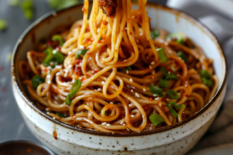 Homemade Chili Oil Noodles