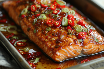 Hot Honey Salmon Recipe