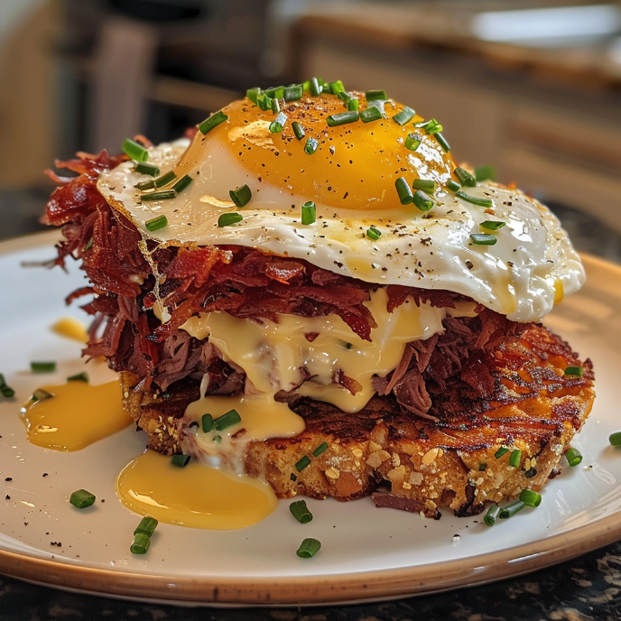 Irish Eggs Benedict with Soda Bread