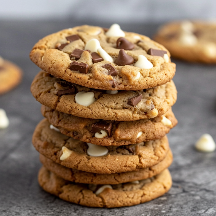 Stack of Donna Kelce's Chocolate Chip Cookies