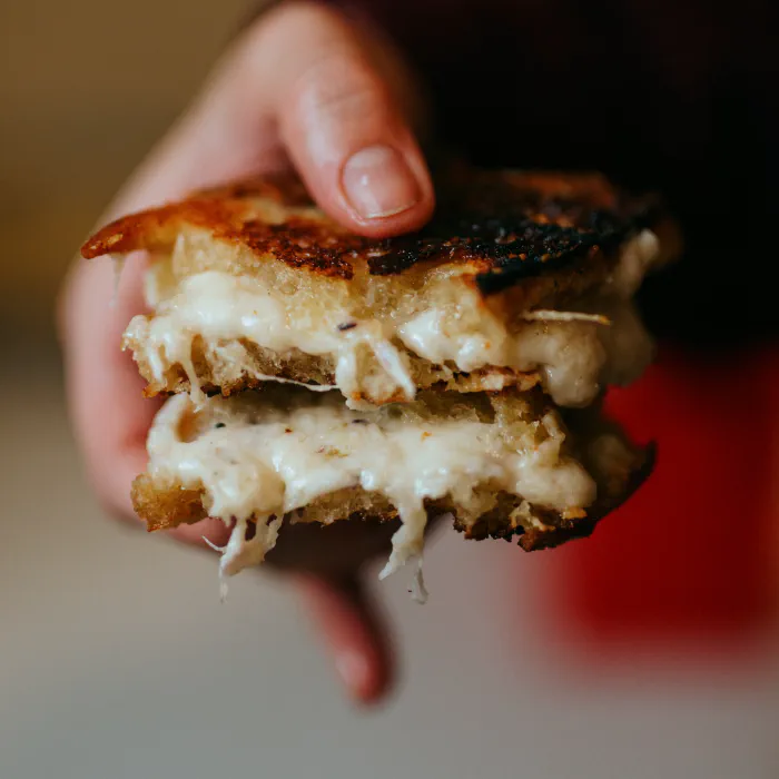 Roasted Garlic Grilled Cheese Sandwich (Copycat Starbucks