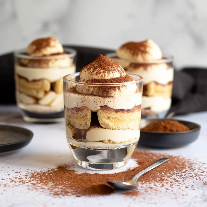 Tiramisu Dessert Cups