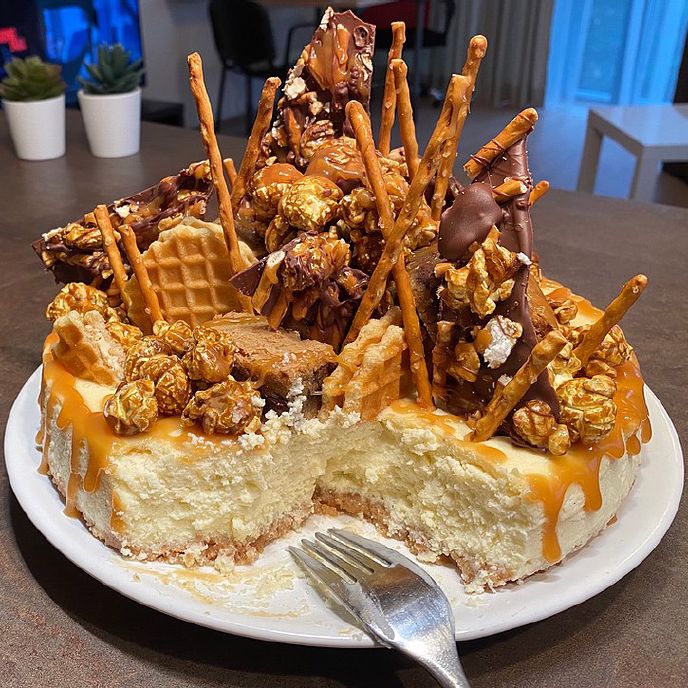 Fully Loaded New York Cheesecake