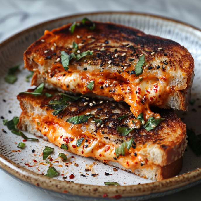 Gochujang Grilled Cheese Sandwich