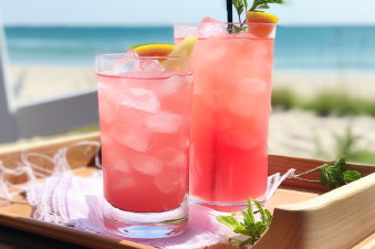 Barbie’s Pink Paradise Cocktail