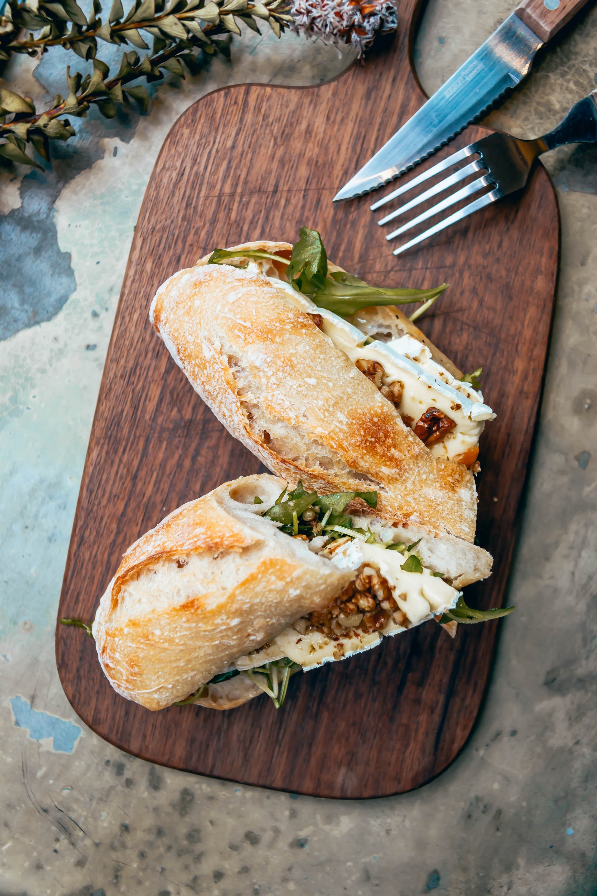 Steak Sandwich {Caramelized Onions + Brie} –